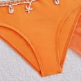 thumbnail image 6 of lnmuld Girls 2 Piece Printed Bikini Set Stylish Swimwear for Beach Pool Summer Bathing Suit for Kids Size:7-8 Years, 6 of 7