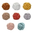 thumbnail image 6 of Knot Ball Pillow, Large Boucle Throw Pillows for Bedroom Living Room,Teddy Knot Pillow, Plush Sensory Pillow, 11in, 6 of 11