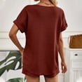 thumbnail image 3 of MAIHAN Women Shorts Sets Outfits Y2k Outfits Shirt & Shorts Clothes Set Shorts Sets Women 2 Piece Outfits Plus Size Outfits for Curvy Women, 3 of 3