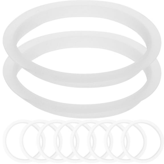 RENACLIPY Reusable Silicone Jar Lid , , Airtight Food Storage Seals, Fits Most Jars, Keeps Food Fresh and Safe