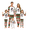#B03Green, variant on Matching Family Christmas Pajamas Funny Xmas Red Wine Glass Raglan Crewneck T-Shirts and Pants Matching Holiday Loungewear Sleepwear Sets