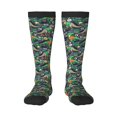 thumbnail image 1 of Balery Dinosaur Plays Soccer Calcetines novedosos Calcetines deportivos Calcetines hasta la rodilla Calcetines de algodón Calcetines originales y geniales, 1 of 6