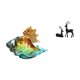 thumbnail image 1 of Elegante Figura De Ciervo Y Caracola De Cristal, Animal Marino, Decoración Artística Para El Hogar, La Oficina, La Sala De Estar, Adorno De Mesa Y Escultura, Juego De Regalo, 1 of 8