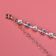 thumbnail image 4 of Sexy Crystal Rhinestone Pearls Bra Straps Bling Removable Decorative Bra Strap Replacement For Bra Tops Dress, 4 of 8
