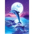 thumbnail image 1 of Taladro de pintura de diamante (DE0878) Dolphin Jump punto de cruz 5D DIY Kit completo de bordado 30x40cm FLhrweasw Nuevo, 1 of 1