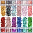 thumbnail image 1 of Craft Glitter, 120g Of Environmentally Friendly Glitter, Suitable For Nail Art, Body Make-up, And Various Creative Projects, With An Eye-Catching, 1 of 4
