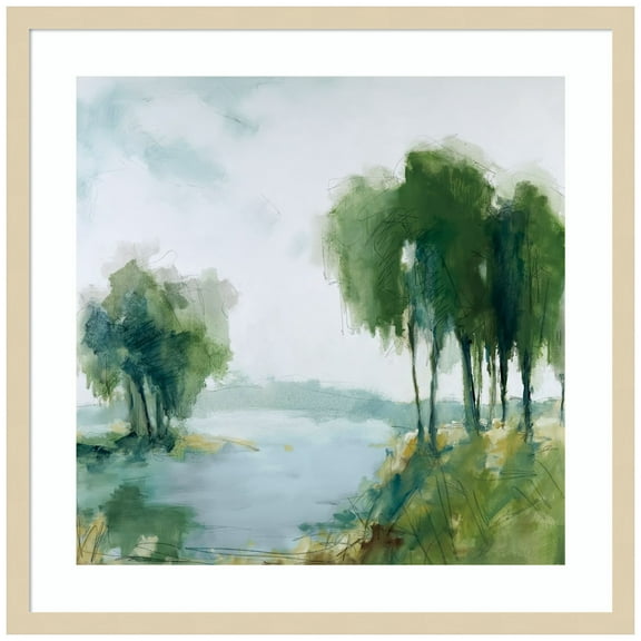 Amanti Art Summer Colors Wood Framed Wall Art Print