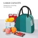thumbnail image 5 of Balery Teal Color Bolsa de Almuerzo para Mujeres, Caja de Almuerzo, Bolsa de Almuerzo Pequeña Impermeable, Tote de Almuerzo Reutilizable con Gran Capacidad, 5 of 6