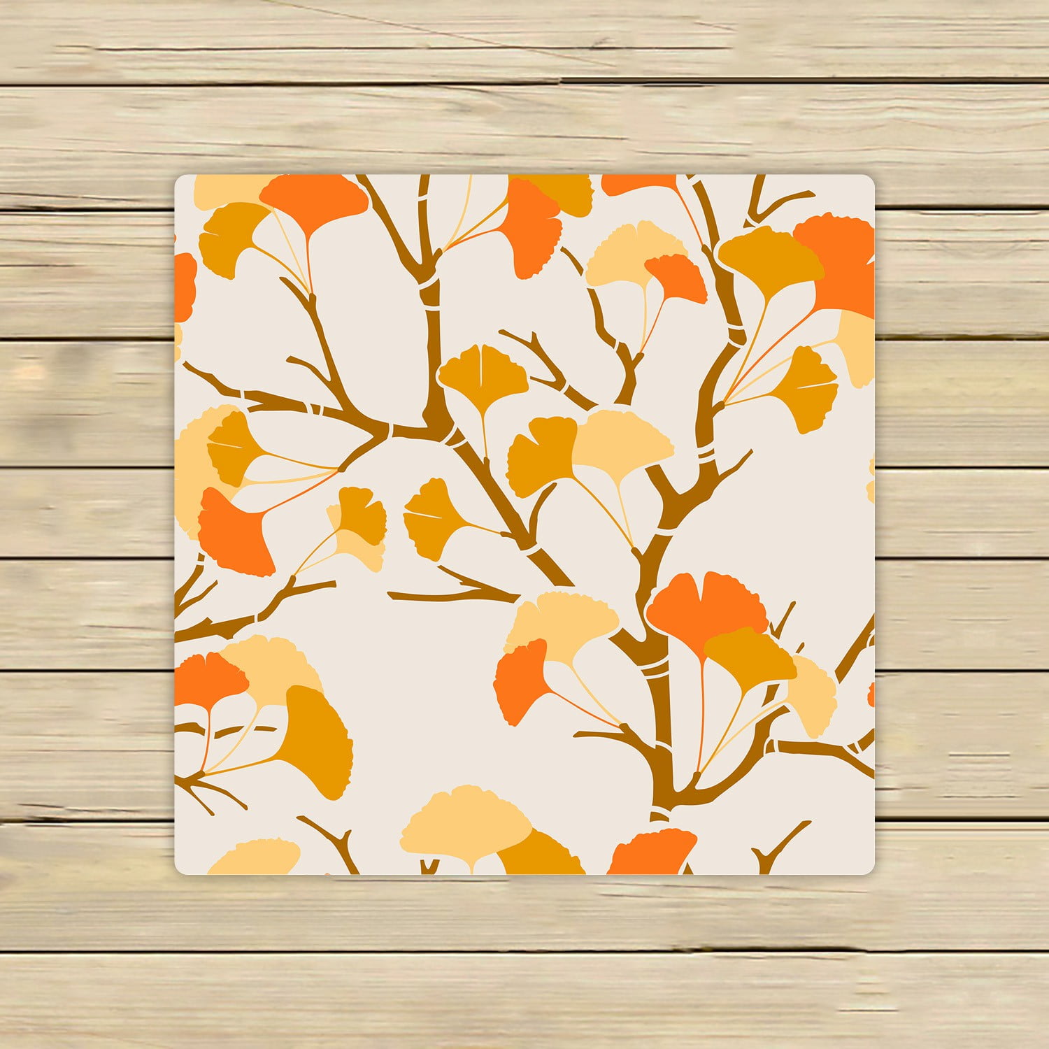 ECZJNT Autumn Ginkgo Leaves Beach Bath Towels Shower Towel For Home