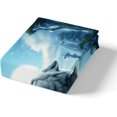 thumbnail image 4 of Funda Nórdica Niños Luna y Árboles Juego de Cama para Niños Adolescentes 5 PCs Cool, 4 of 5