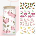 thumbnail image 2 of UV DTF Transfers Glass Bottle Stickers Waterproof Cartoon DIY Decals Cute M2W9, 2 of 8