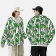 thumbnail image 4 of Lsque Broccoli 2 Pattern UPF 50+ Lightweight Sun Protection Men's Women's Long Sleeve Shirt, Hoodie Performance -Small, 4 of 7