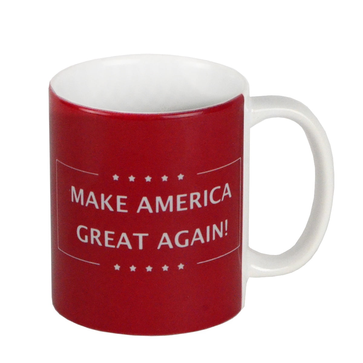 2 Pack Red Ceramic Coffee Mug MAGA Cup Donald Trump '20 Make America Greater 