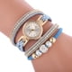 thumbnail image 1 of Relojes de pulsera de cuarzo con envoltura de tejido Vintage a la moda para mujer Wmkox8yi  sjalhkljlk1413, 1 of 8