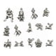 thumbnail image 4 of 15pcs Aleación de Moda Antigua de Plata Colgantes Del Del Perro Fabricación de Joyas, 4 of 6