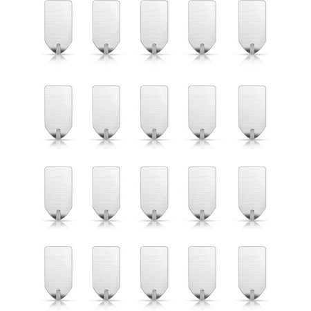 

M1 Small Adhesive Hooks Hat Organizer Stainless Steel - 20 PCS