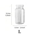 thumbnail image 1 of HLONK 1pc Nordic Creative Transparent Vases Glass Plant Bottle Flower Pot Hydroponic Terrarium Arrangement Container Table Vase Decor, 1 of 8