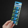 thumbnail image 3 of HLONK 10Pcs/set AG13 Button Cell Battery A76 LR44 357A S76E G13 1.55V Alkaline Button Batteries, 3 of 16