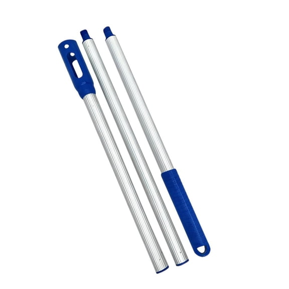 SDFGTstore 3 Section 4 Section Aluminum Telescopic Poles for Swimming Pool Leaf Net Cleaning