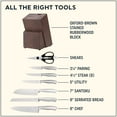 thumbnail image 3 of Chicago Cutlery Insignia Steel 13-Piece knife set with block, 3 of 6