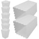 thumbnail image 3 of GOOHOCHY 40 cajas de papel blanco para palomitas de maíz desechables para cine, cine, cine, a prueba de grasa, para galletas, aperitivos, cartón para dulces., 3 of 8