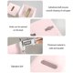 thumbnail image 5 of Toilet Tissues Rolls Caja de Papel Higiénico, Caja de Rollo No Perforada Montada en la Pared, Estante de Almacenamiento de la Caja de Rollo Transparente Del Baño, Gabinete de Almacenamiento Semitransp, 5 of 6