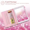 thumbnail image 5 of Case for New iPad 9.7" 2018 2017/iPad Pro 9.7"/iPad Air 2 1,Allytech Glitter [Auto Wake/Sleep] Sparkly Bling PU Leather Folio Flip Stand Universal Wallet Cover for Apple iPad 9.7-inch Tablet,Rosegold, 5 of 8