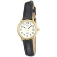 thumbnail image 2 of Timex Women's T2H341 Easy Reader Black Leather Strap Watch, 2 of 2