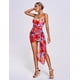 thumbnail image 5 of Vestido Minivestido ajustado con estampado floral sin tirantes y fruncidos de BELLA BARNETT, 5 of 5