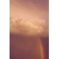 thumbnail image 2 of Clemons, Kathleen 17x24 White Modern Wood Framed Museum Art Print Titled - ME, Harpswell Rainbow through a stormy sky, 2 of 4