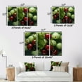 thumbnail image 4 of Designart "Cherry in Seamless" Food & Beverage Floater Framed Canvas Art Print, 4 of 7