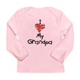 thumbnail image 1 of CafePress - Luv Grandpa Long Sleeve T Shirt - Long Sleeve Infant T-Shirt, 1 of 1