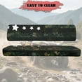 thumbnail image 3 of FKELYI Camo Green American Flag Print Mule Bench Seat Cover Compatible with Kawasaki Mule 600/610 Anti-Dust Waterproof Seat Protector Cover for Polaris Ranger XP 1000, 3 of 7