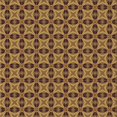 thumbnail image 1 of Ahgly Company Indoor Square Patterned Blood Red Brown Area Rugs, 6' Square, 1 of 6