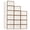 15pcs Brown, variant on Stackable Shoe Storage Boxes Clear Plastic Organizer Bins with Ventilated Lids, Collapsible Dustproof Container, 15 Pack Black Brown Grey for Closet Entryway