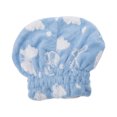 thumbnail image 4 of Unique Bargains 1 Pc Women Waterproof Single Layer Hair Towel for Travel Butterfly Blue, 4 of 5