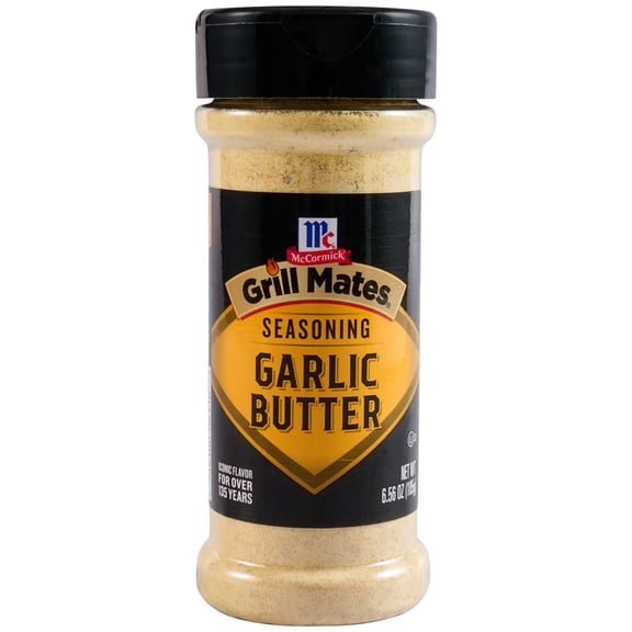 McCormick Grill Mates Garlic Butter Seasoning, 6.56 oz Bottle