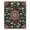 Blue, Pattern 6, variant on ODIKA 4'x6' Machine Washable Non-Slip Area Rug, Oriental Burgundy High Traffic Rug, Red, 976170