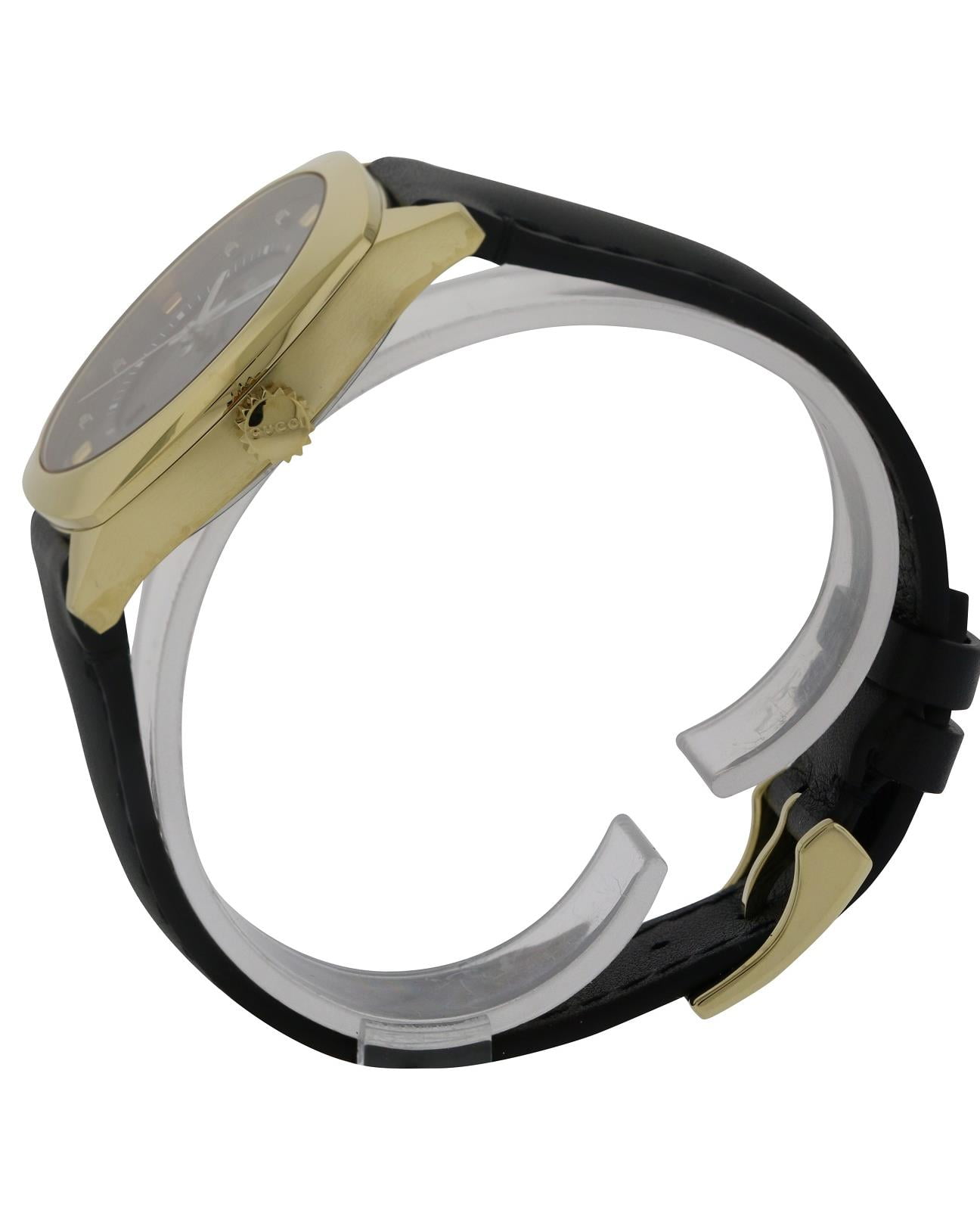 Gucci GG2570 Gold Tone Leather Women s Watch YA142408 Walmart