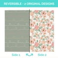 thumbnail image 5 of JumpOff Jo Large Foldable Kids Foam Play Mat, Padded Baby Floor Mat, 70 x 59 in - Love Blossoms, 5 of 8