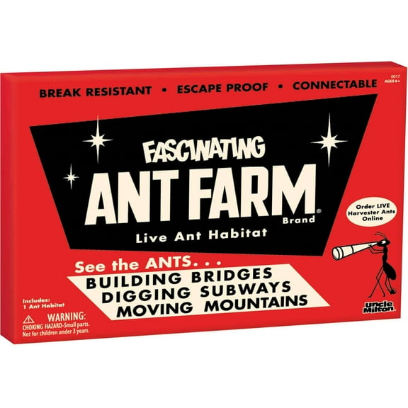 Uncle Milton's Retro Ant Farm