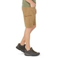 thumbnail image 3 of Wrangler Authentics Men's Performance Comfort Flex Cargo Short, Bronze, 36, 3 of 5