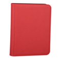 thumbnail image 1 of Portatarjetas de 20 páginas, estuche de transporte para álbum, carpeta de lista de carga superior, capacidad para 360 tarjetas rojo perfke Álbum del titular de la tarjeta, 1 of 6