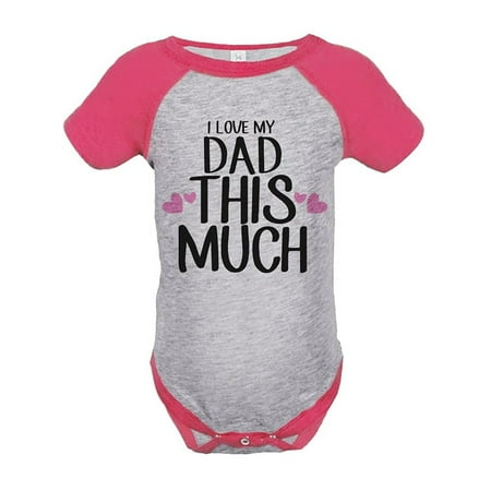 

Custom Party Shop Girls 1st Father s Day OnepiecePink and Grey