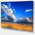 thumbnail image 2 of Clouded Blue Sky over Prairie - Landscape Canvas Art Print, 2 of 4