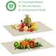 thumbnail image 3 of Juego de 4 manteles individuales de vinilo lavables para interior y exterior para mesa de comedor, 3 of 5