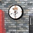 thumbnail image 4 of USC Trojans: Traveler - Retro Lighted Wall Clock, 4 of 4