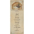 thumbnail image 2 of Unknown 10x18 Gold Ornate Wood Framed with Double Matting Museum Art Print Titled - Serenity Prayer, 2 of 4