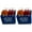 2pcs blue, variant on Two Action Alarms Keychain Flashing Cockpit Button Simulating for Flight Enthusiasts Gift