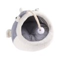 thumbnail image 3 of Caseta para perros, cueva cálida de invierno para perros pequeños, medianos y grandes, cojín extraíble para gatos, perrera acogedora para dormir, Sunnimix Cama nido, 3 of 7